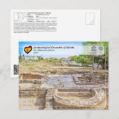 UNESCO - WHS - Mérida - Het Mithraeum-huis Briefkaart (Voorkant / Achterkant)