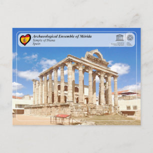 UNESCO WHS - Mérida - Tempel van Diana Briefkaart