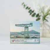 UNESCO WHS - Mitsubishi Giant Cantilever Crane Briefkaart (Staand voorkant)