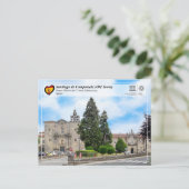 UNESCO WHS - Monasterio de Santa María del Conxo Briefkaart (Staand voorkant)