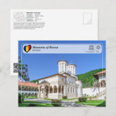 UNESCO WHS - Monastery of Horezu Postcard Briefkaart (Voorkant / Achterkant)