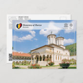 UNESCO WHS - Monastery of Horezu Postcard Briefkaart (Voorkant / Achterkant)