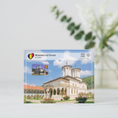 UNESCO WHS - Monastery of Horezu (Stamp Edition) Briefkaart (Staand voorkant)