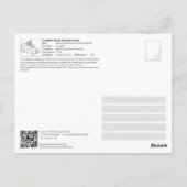 UNESCO WHS - Mount Assiniboine Provincial Park Briefkaart (Achterkant)