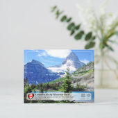 UNESCO WHS - Mount Assiniboine Provincial Park Briefkaart (Staand voorkant)