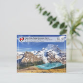 UNESCO WHS - Mount Robson Provincial Park Briefkaart (Staand voorkant)