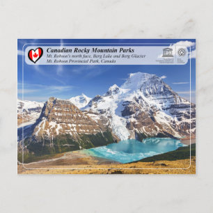 UNESCO WHS - Mount Robson Provincial Park Briefkaart
