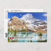 UNESCO WHS - Mount Robson Provincial Park Briefkaart (Voorkant / Achterkant)