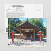 UNESCO WHS - Nakatsu-gu, Munakata Taisha Briefkaart (Voorkant / Achterkant)