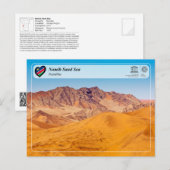UNESCO WHS - Namib Zand Zee Briefkaart (Voorkant / Achterkant)