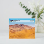 UNESCO WHS - Namib Zand Zee Briefkaart (Staand voorkant)