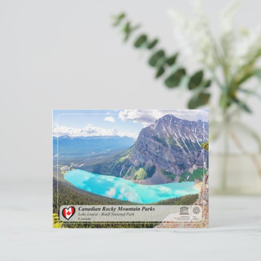 UNESCO WHS - Nationaal Park Banff Briefkaart (Staand voorkant)