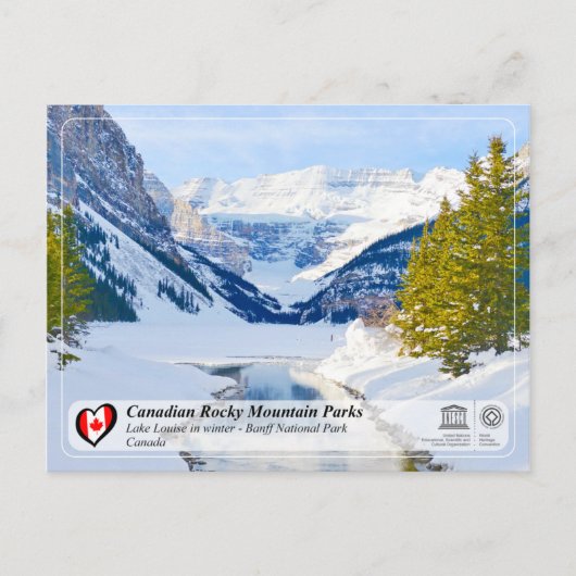 UNESCO WHS - Nationaal Park Banff Briefkaart (Voorkant)