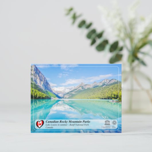 UNESCO WHS - Nationaal Park Banff Briefkaart (Staand voorkant)