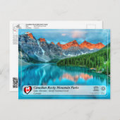 UNESCO WHS - Nationaal Park Banff Briefkaart (Voorkant / Achterkant)