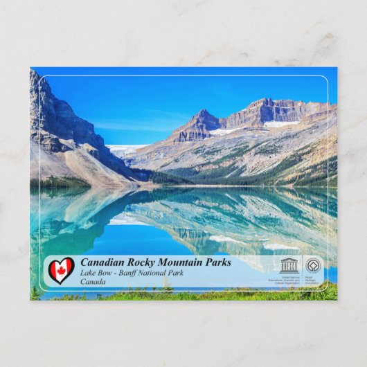UNESCO WHS - Nationaal Park Banff Briefkaart (Voorkant)