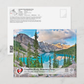 UNESCO WHS - Nationaal Park Banff Briefkaart (Voorkant / Achterkant)