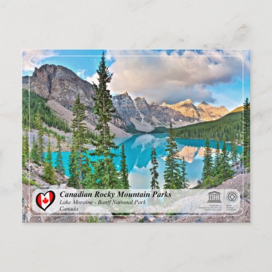 UNESCO WHS - Nationaal Park Banff Briefkaart (Voorkant)