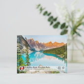 UNESCO WHS - Nationaal Park Banff Briefkaart (Staand voorkant)