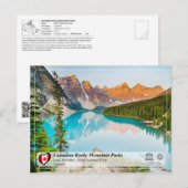UNESCO WHS - Nationaal Park Banff Briefkaart (Voorkant / Achterkant)