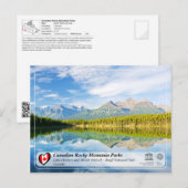 UNESCO WHS - Nationaal Park Banff Briefkaart (Voorkant / Achterkant)