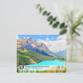 UNESCO WHS - Nationaal Park Banff Briefkaart (Staand voorkant)
