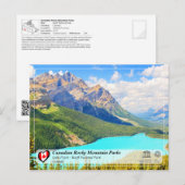 UNESCO WHS - Nationaal Park Banff Briefkaart (Voorkant / Achterkant)