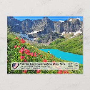 UNESCO WHS - Nationaal Park Glacier Briefkaart