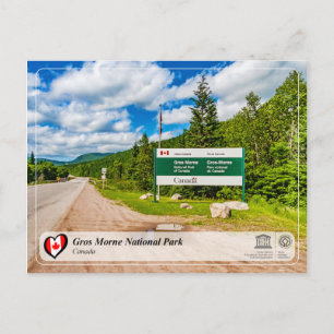 UNESCO WHS - Nationaal park Gros Morne Briefkaart
