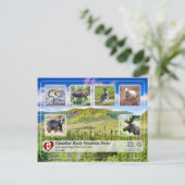 UNESCO WHS - Nationaal park Gros Morne Briefkaart (Staand voorkant)