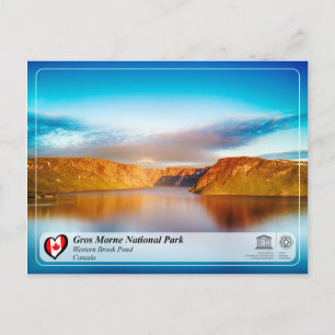 UNESCO WHS - Nationaal park Gros Morne Briefkaart
