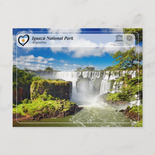 UNESCO WHS - Nationaal Park Iguazu Briefkaart (Voorkant)