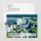 UNESCO WHS - Nationaal Park Iguazu Briefkaart (Voorkant / Achterkant)