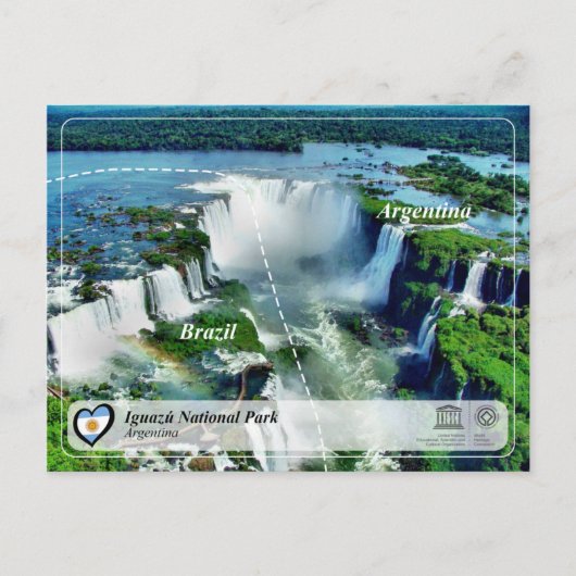UNESCO WHS - Nationaal Park Iguazu Briefkaart (Voorkant)