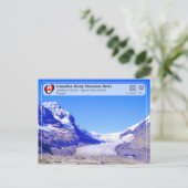 UNESCO WHS - Nationaal Park Jasper Briefkaart (Staand voorkant)