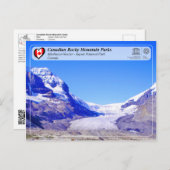 UNESCO WHS - Nationaal Park Jasper Briefkaart (Voorkant / Achterkant)