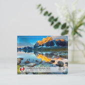 UNESCO WHS - Nationaal Park Jasper Briefkaart (Staand voorkant)