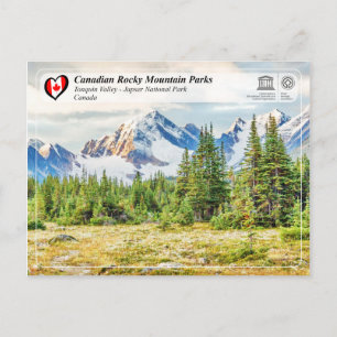 UNESCO WHS - Nationaal Park Jasper Briefkaart