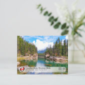 UNESCO WHS - Nationaal Park Jasper Briefkaart (Staand voorkant)