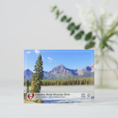 UNESCO WHS - Nationaal Park Jasper Briefkaart (Staand voorkant)