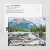 UNESCO WHS - Nationaal Park Jasper Briefkaart (Voorkant / Achterkant)