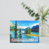 UNESCO WHS - Nationaal Park Jasper Briefkaart (Staand voorkant)