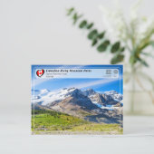 UNESCO WHS - Nationaal Park Jasper Briefkaart (Staand voorkant)