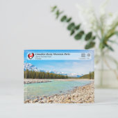 UNESCO WHS - Nationaal Park Jasper Briefkaart (Staand voorkant)