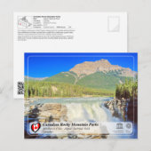 UNESCO WHS - Nationaal Park Jasper Briefkaart (Voorkant / Achterkant)