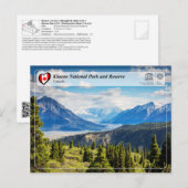 UNESCO WHS - Nationaal park Kluane en reserve Briefkaart (Voorkant / Achterkant)