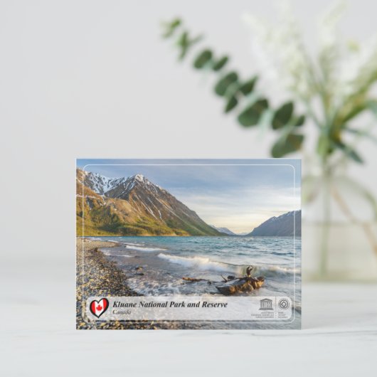 UNESCO WHS - Nationaal park Kluane en reserve Briefkaart (Staand voorkant)