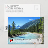 UNESCO WHS - Nationaal Park Kootenay Briefkaart (Voorkant / Achterkant)