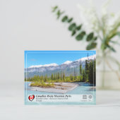 UNESCO WHS - Nationaal Park Kootenay Briefkaart (Staand voorkant)