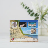 UNESCO WHS - nationaal park Miguasha Briefkaart (Staand voorkant)